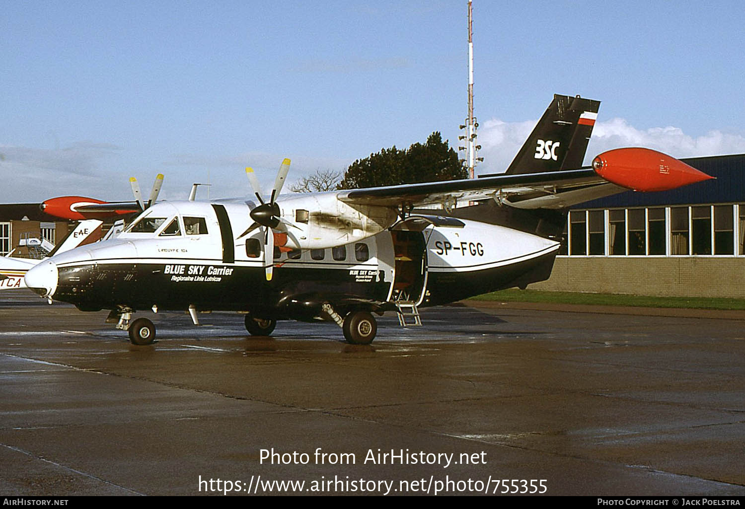 Aircraft Photo of SP-FGG | Let L-410UVP-E10A Turbolet | Blue Sky Carrier | AirHistory.net #755355