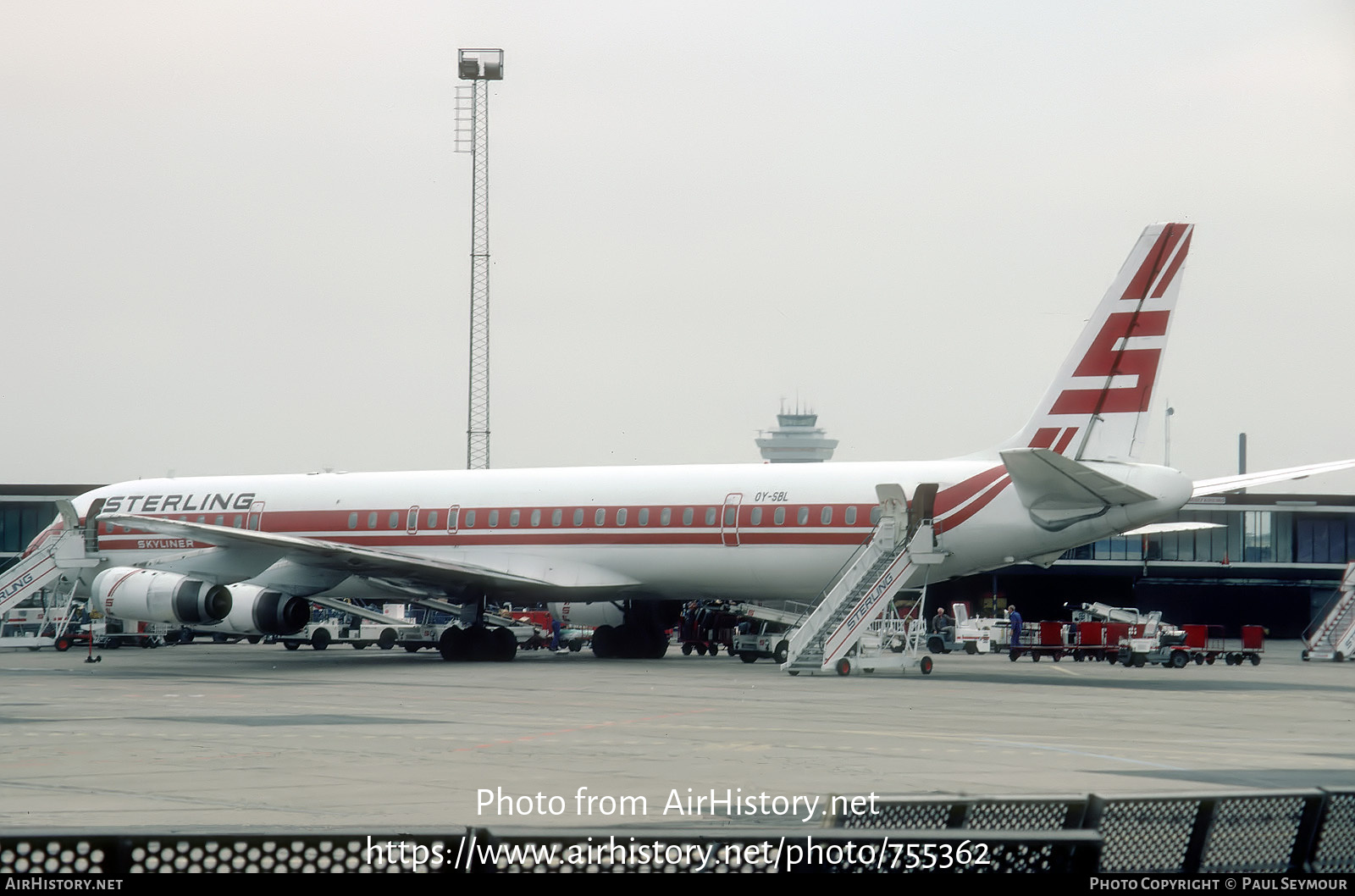 Aircraft Photo of OY-SBL | McDonnell Douglas DC-8-63 | Sterling Airways | AirHistory.net #755362