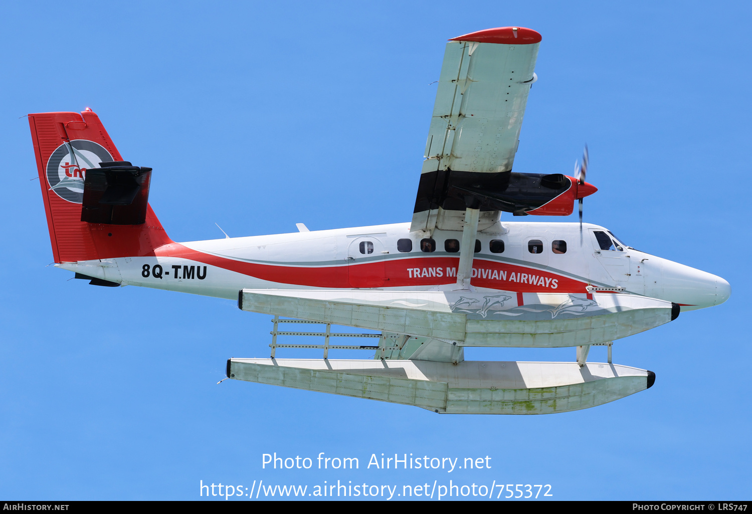 Aircraft Photo of 8Q-TMU | De Havilland Canada DHC-6-300 Twin Otter | Trans Maldivian Airways - TMA | AirHistory.net #755372