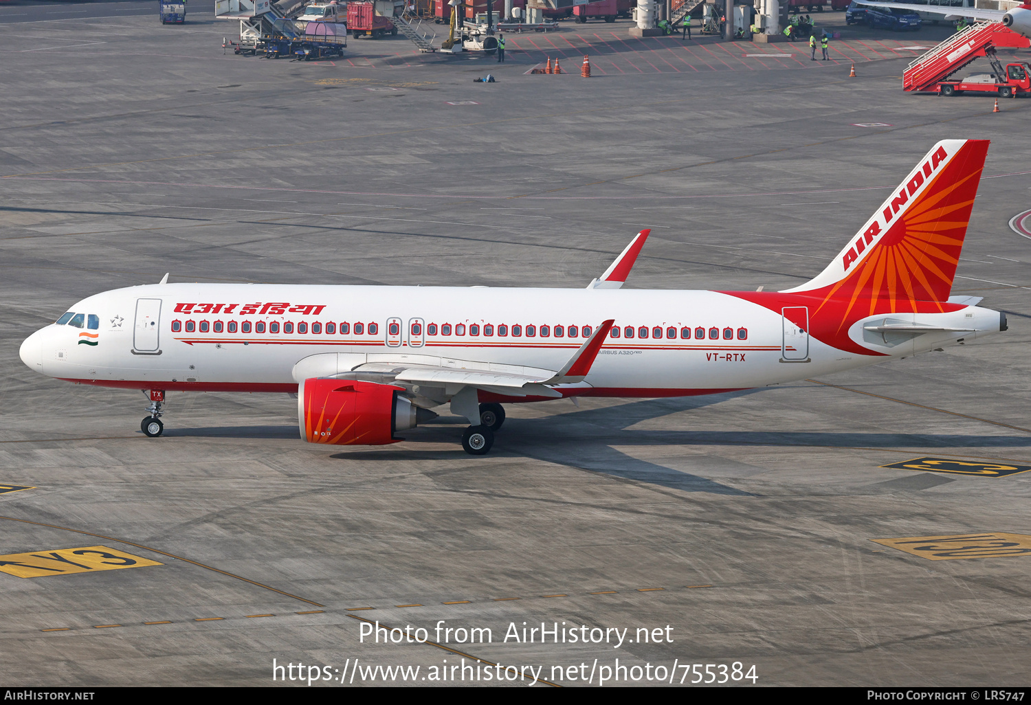 Aircraft Photo of VT-RTX | Airbus A320-251N | Air India | AirHistory.net #755384