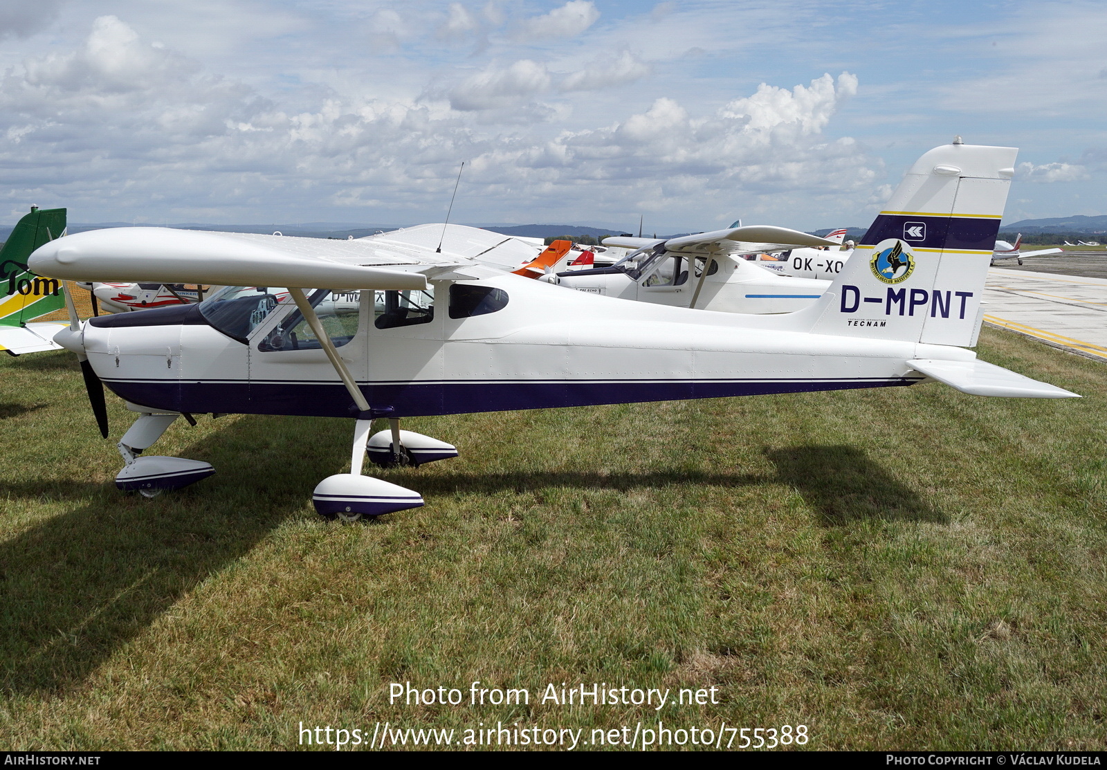 Aircraft Photo of D-MPNT | Tecnam P-92 Echo 100S | Motorflugclub Hassfurt | AirHistory.net #755388