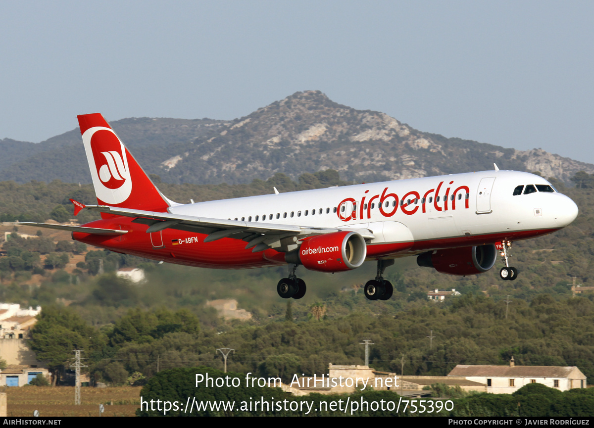 Aircraft Photo of D-ABFN | Airbus A320-214 | Air Berlin | AirHistory.net #755390