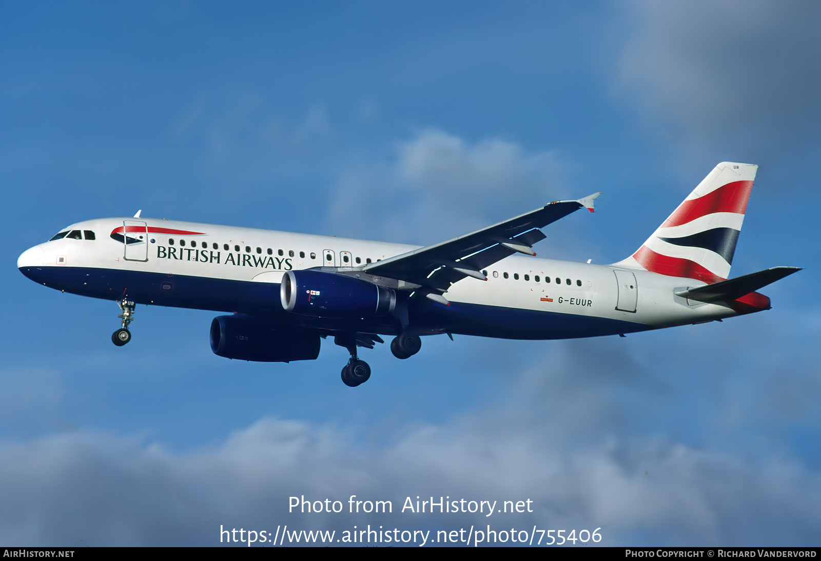 Aircraft Photo of G-EUUR | Airbus A320-232 | British Airways | AirHistory.net #755406