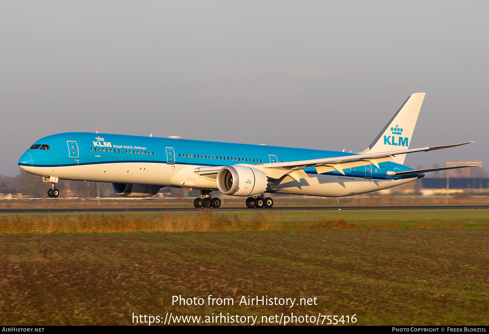 Aircraft Photo of PH-BKI | Boeing 787-10 Dreamliner | KLM - Royal Dutch Airlines | AirHistory.net #755416