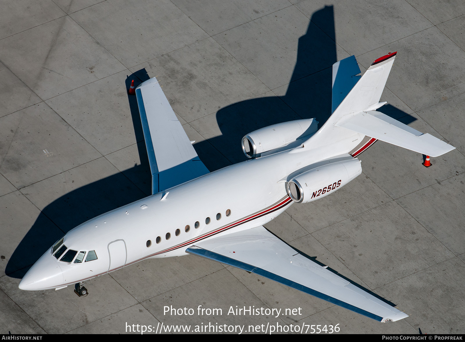 Aircraft Photo of N265QS | Dassault Falcon 2000 | AirHistory.net #755436