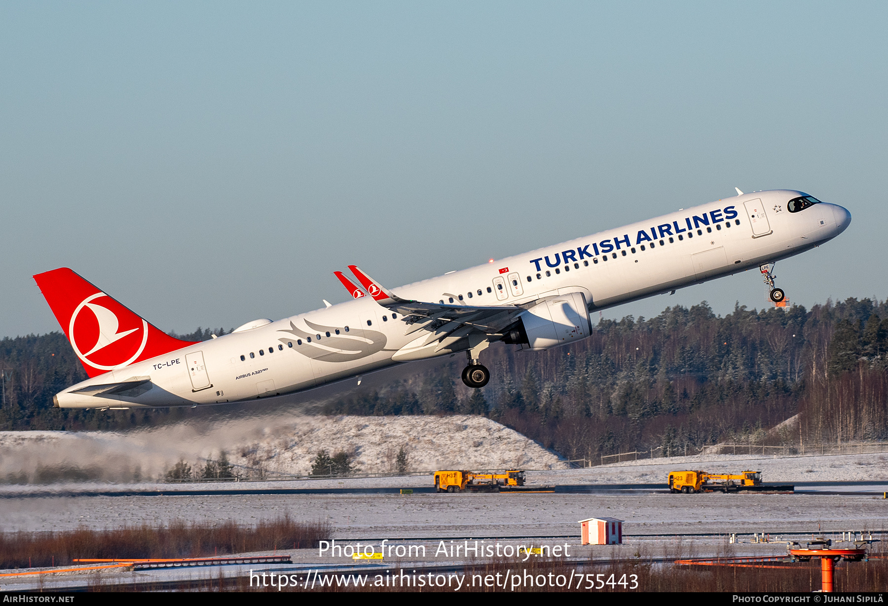 Aircraft Photo of TC-LPE | Airbus A321-271NX | Turkish Airlines | AirHistory.net #755443