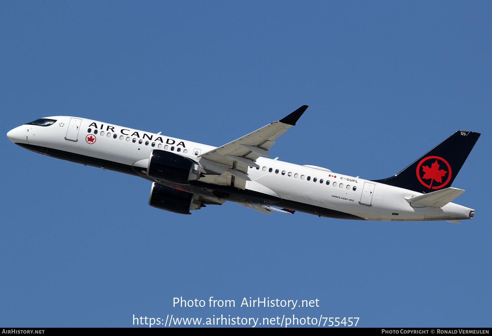 Aircraft Photo of C-GUPL | Airbus A220-371 (BD-500-1A11) | Air Canada | AirHistory.net #755457