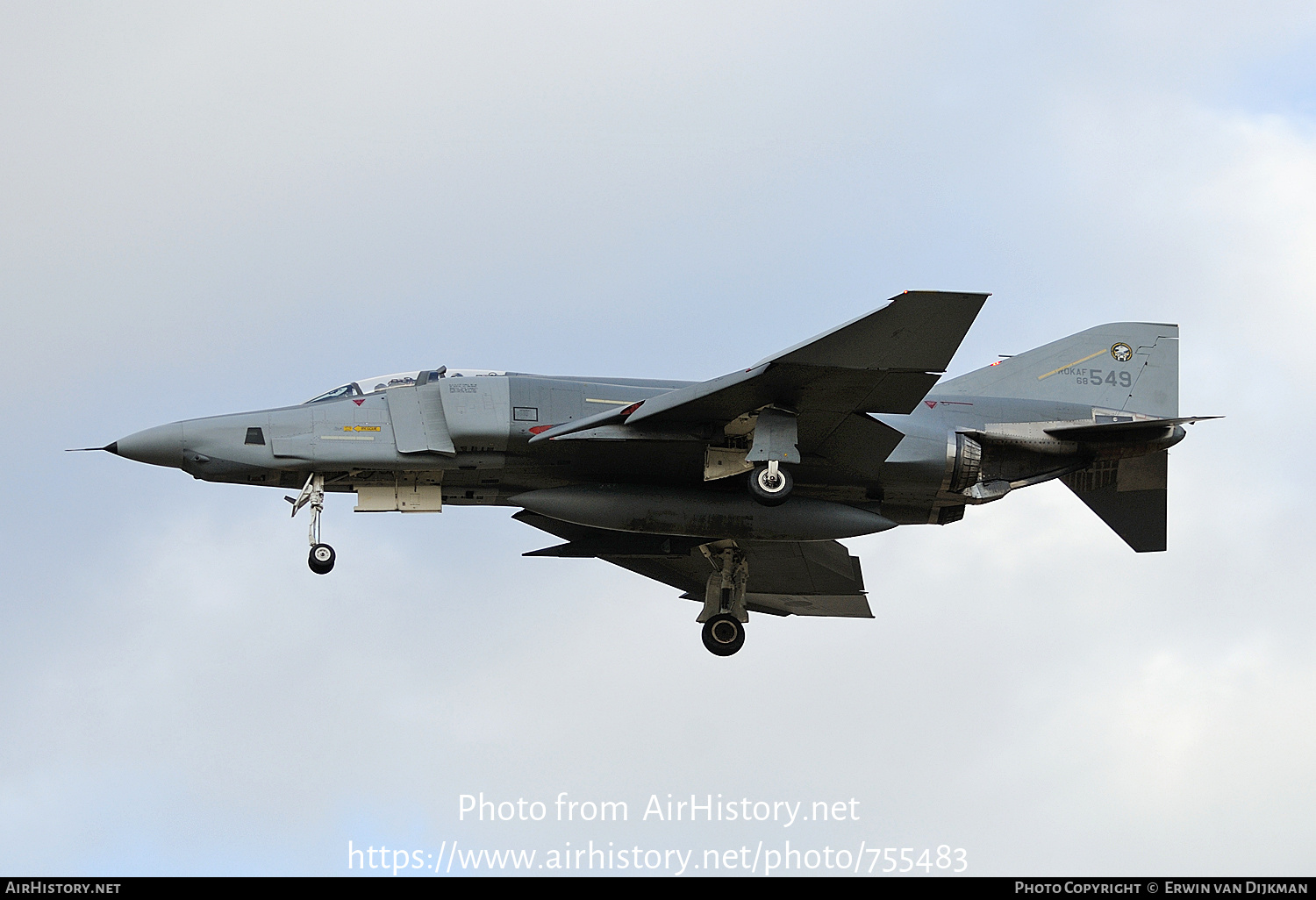 Aircraft Photo of 68-549 | McDonnell Douglas RF-4C Phantom II | South Korea - Air Force | AirHistory.net #755483