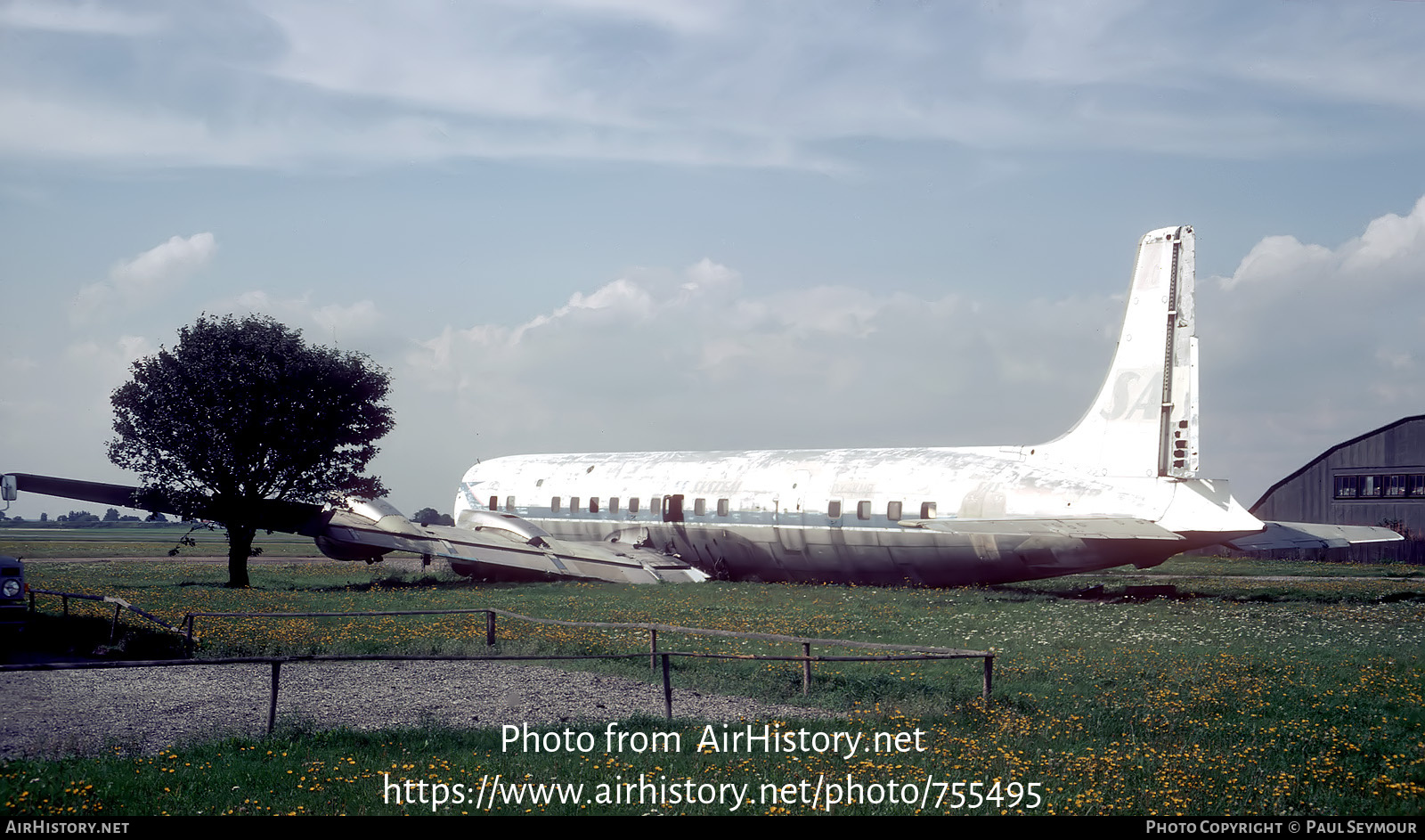 Aircraft Photo of OY-KNB | Douglas DC-7C | Scandinavian Airlines System - SAS | AirHistory.net #755495