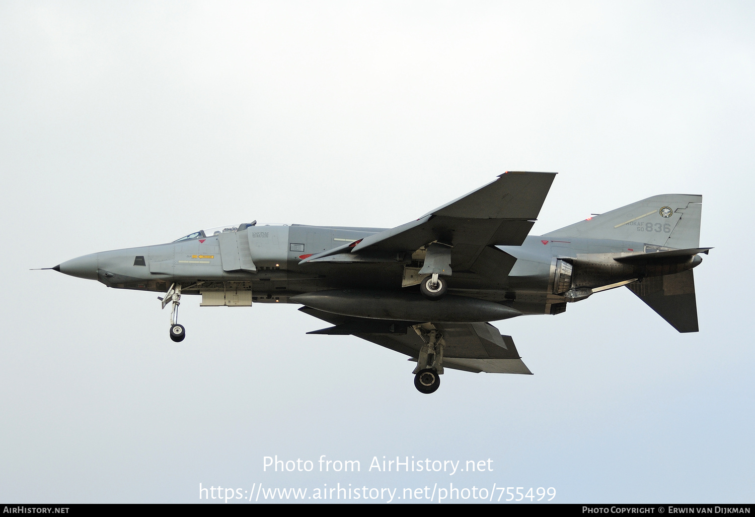 Aircraft Photo of 65-0836 / 50836 | McDonnell RF-4C Phantom II | South Korea - Air Force | AirHistory.net #755499