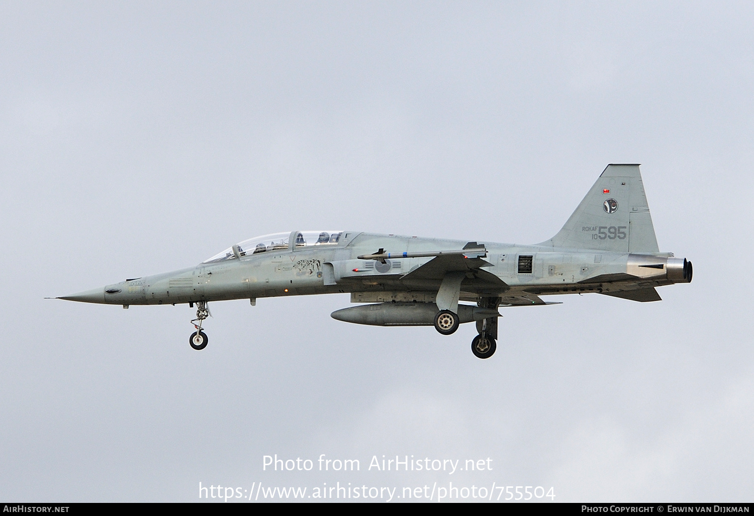 Aircraft Photo of 10-595 | Northrop KF-5F Jegongho | South Korea - Air Force | AirHistory.net #755504