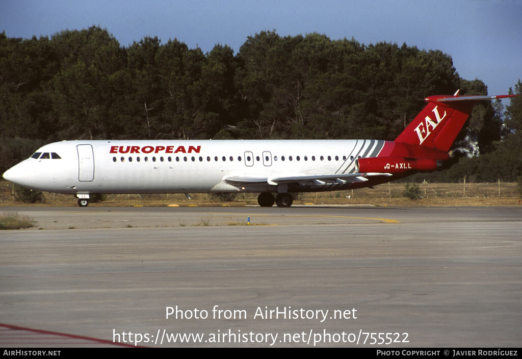 Aircraft Photo of G-AXLL | BAC 111-523FJ One-Eleven | European Aircharter - EAL/EAC | AirHistory.net #755522