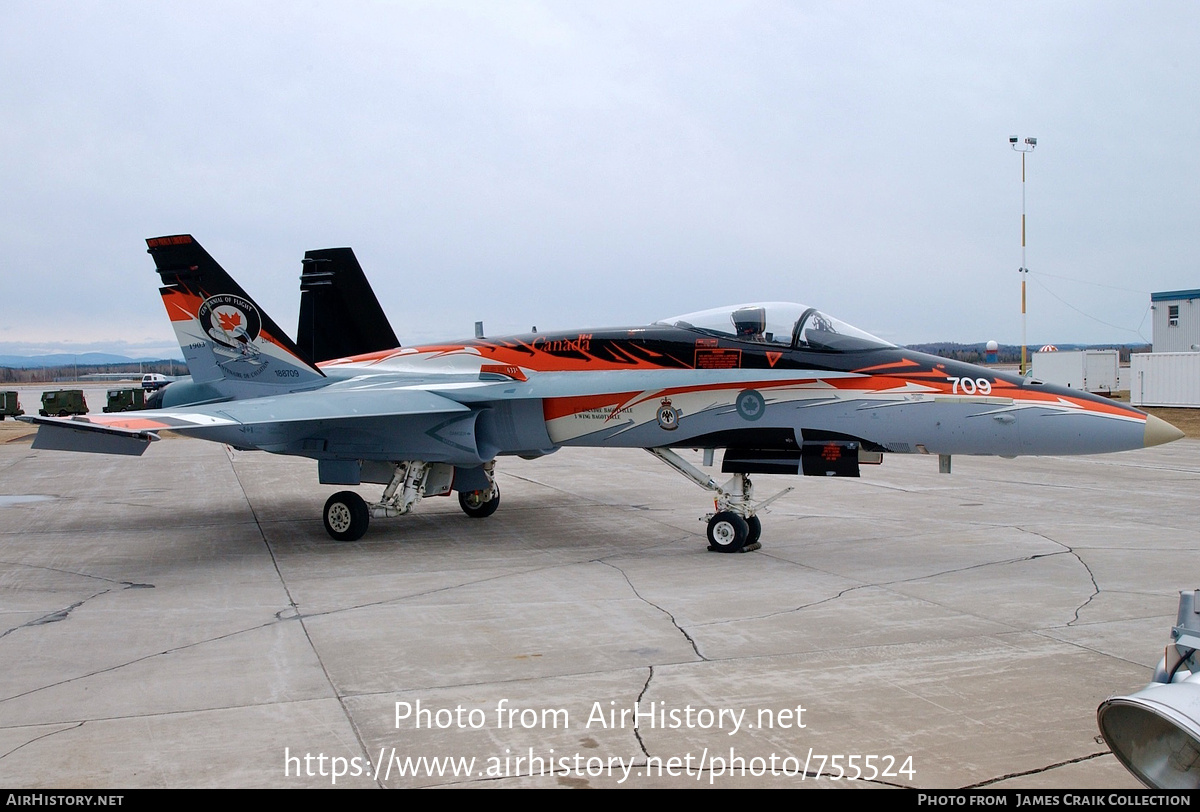 Aircraft Photo of 188709 | McDonnell Douglas CF-188 Hornet | Canada - Air Force | AirHistory.net #755524