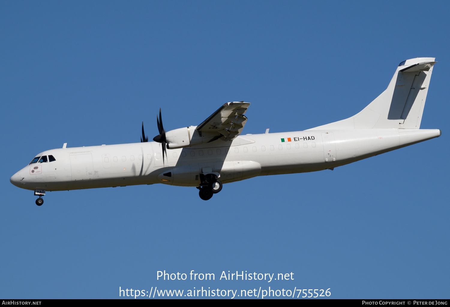 Aircraft Photo of EI-HAD | ATR ATR-72-500/F (ATR-72-212A) | AirHistory.net #755526