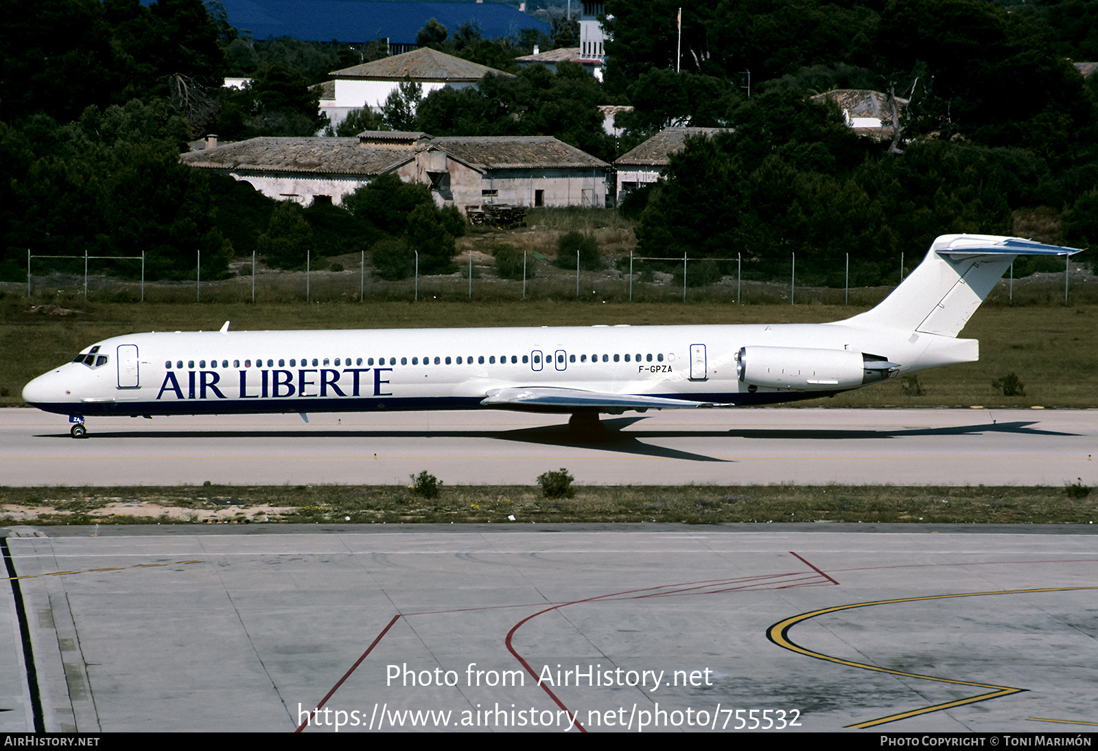 Aircraft Photo of F-GPZA | McDonnell Douglas MD-83 (DC-9-83) | Air Liberté | AirHistory.net #755532