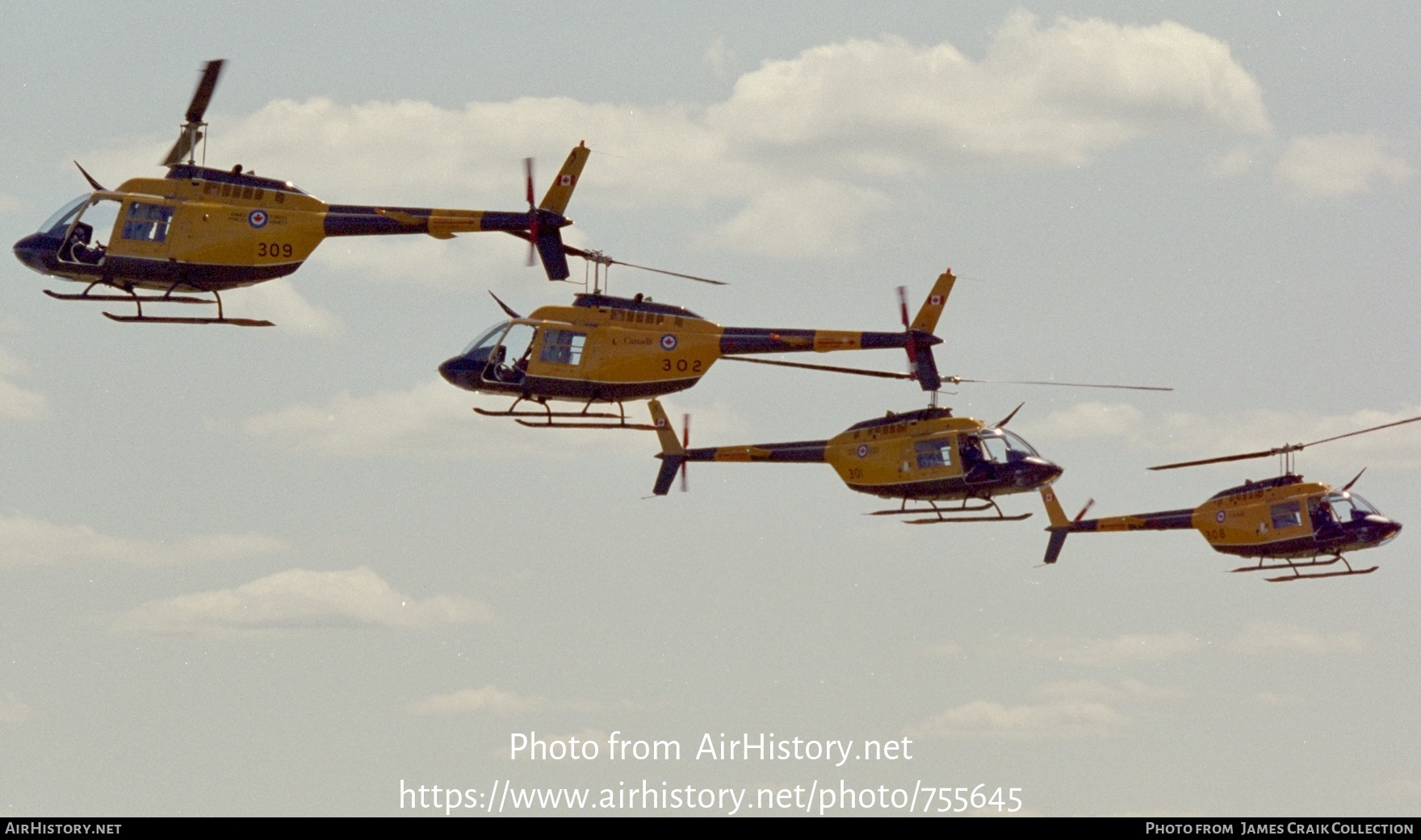 Aircraft Photo of 139309 | Bell CH-139 JetRanger III (206B-3) | Canada - Air Force | AirHistory.net #755645