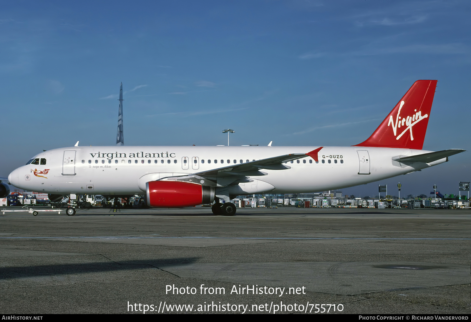 Aircraft Photo of G-OUZO | Airbus A320-231 | Virgin Atlantic Airways | AirHistory.net #755710