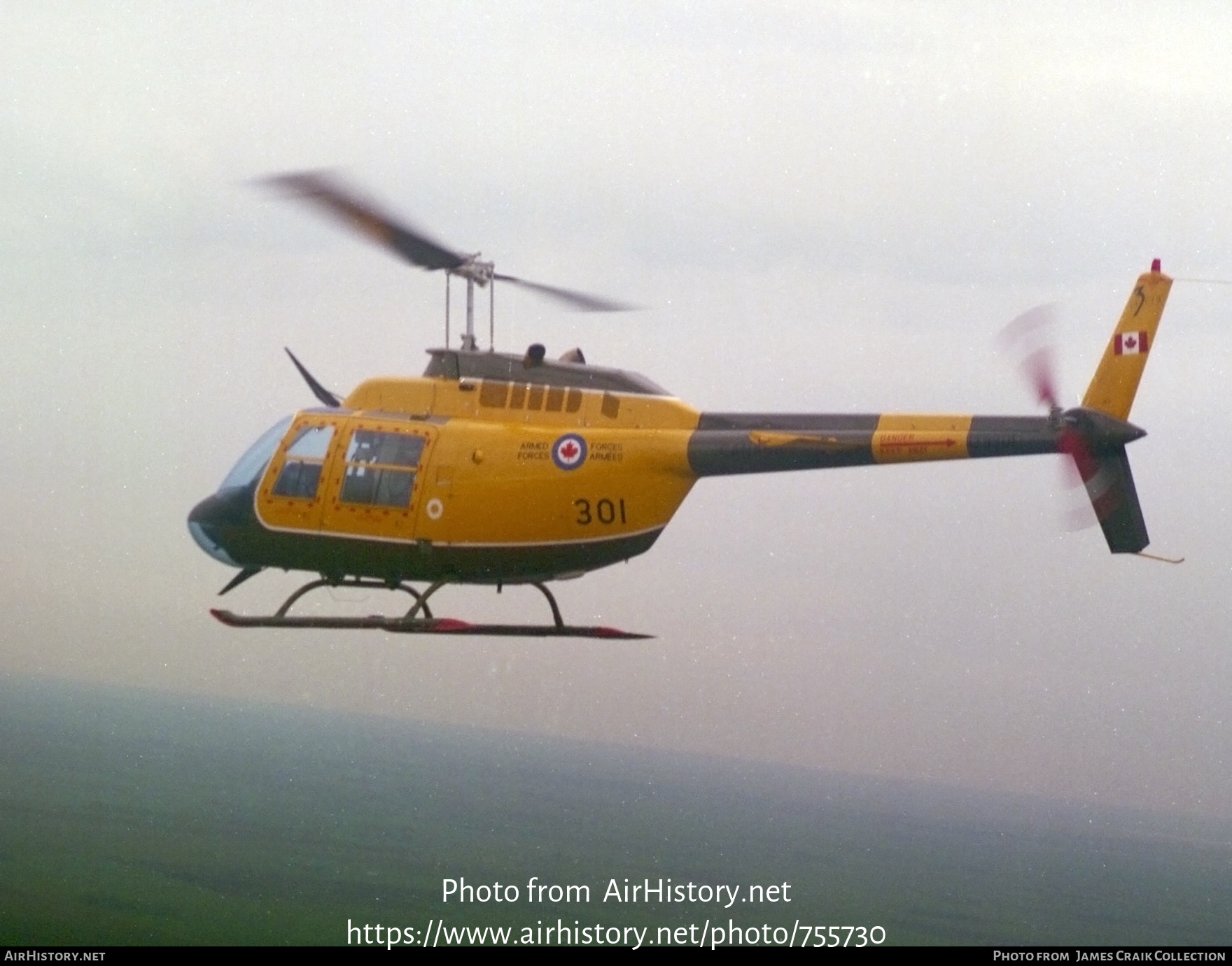 Aircraft Photo of 139301 | Bell CH-139 JetRanger III (206B-3) | Canada - Air Force | AirHistory.net #755730