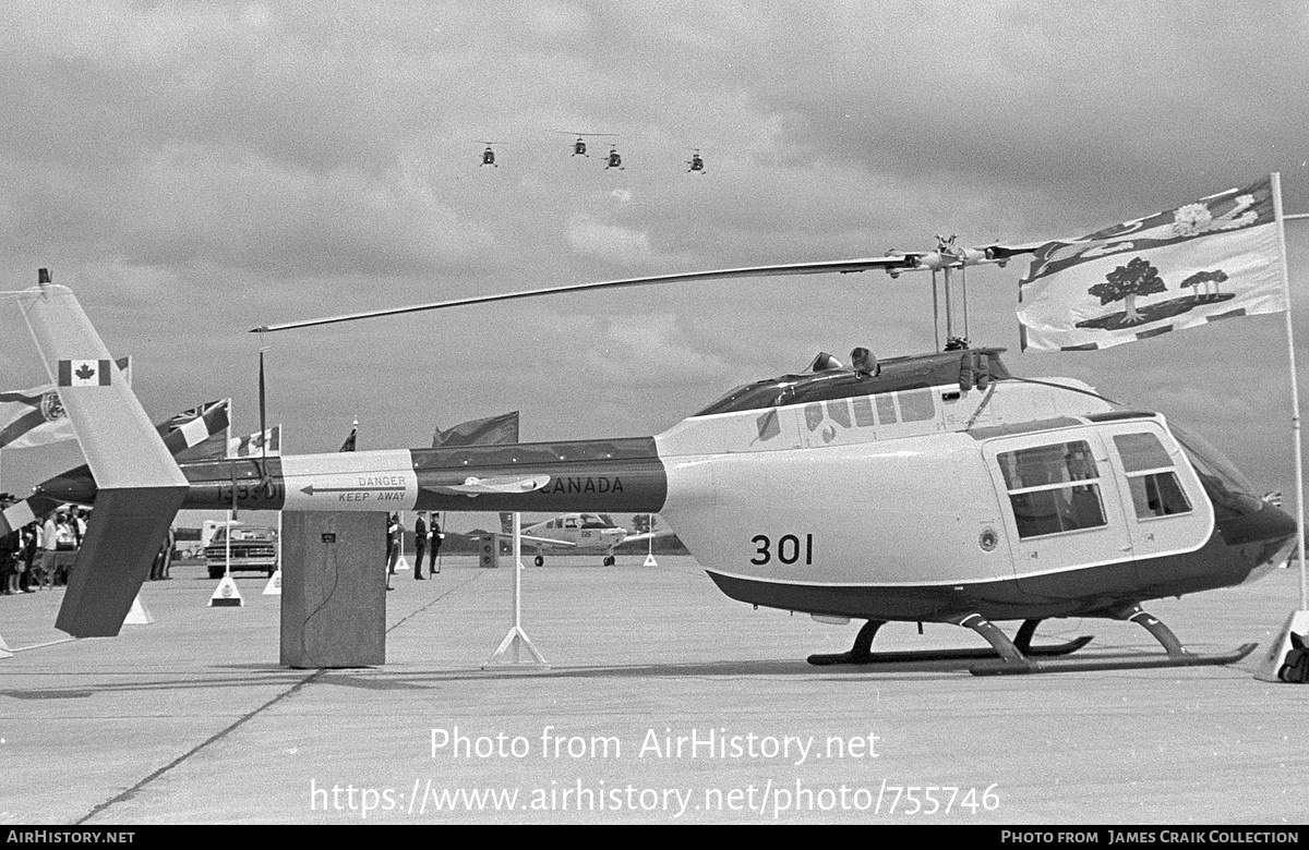 Aircraft Photo of 139301 | Bell CH-139 JetRanger III (206B-3) | Canada - Air Force | AirHistory.net #755746