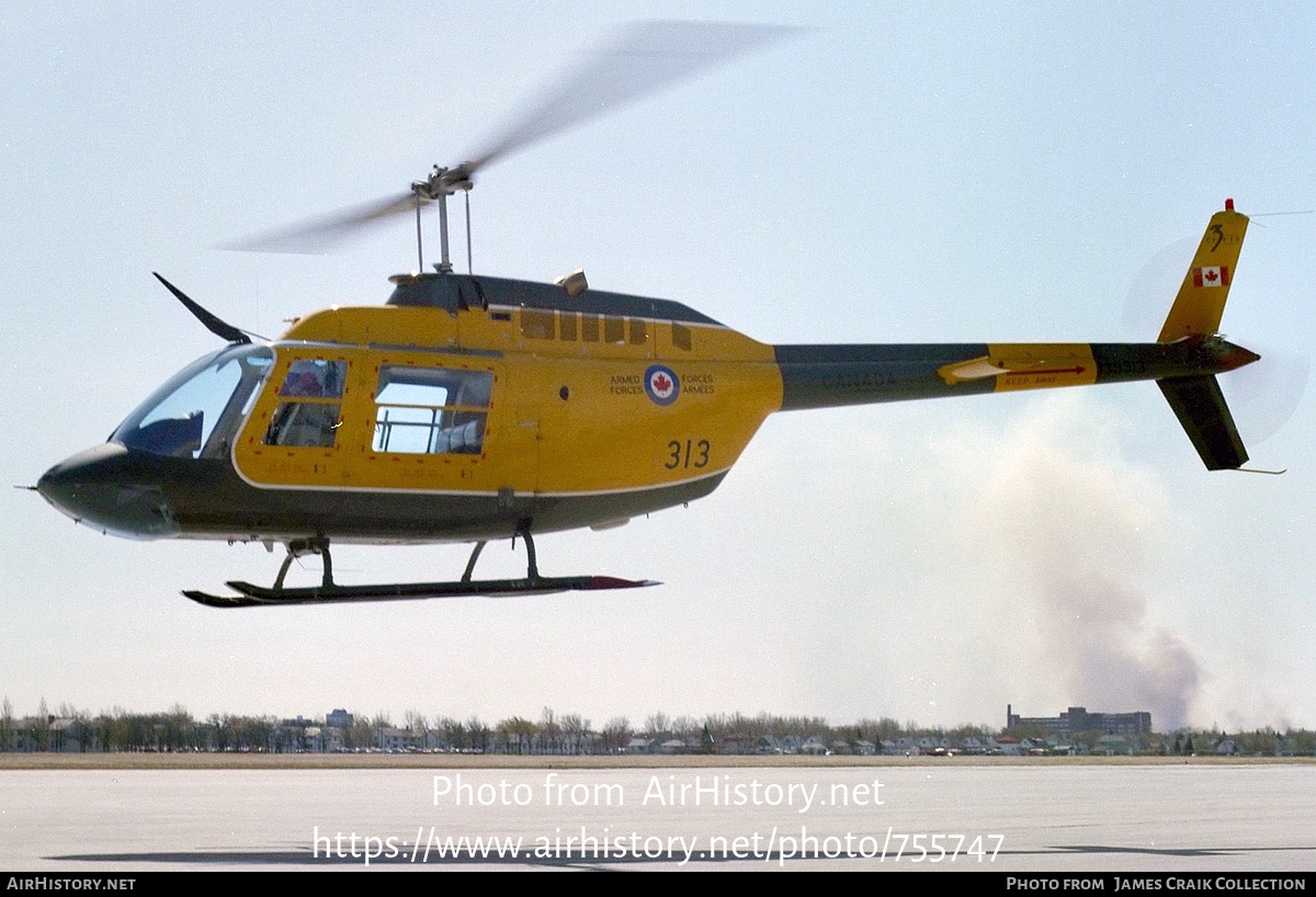 Aircraft Photo of 139313 | Bell CH-139 JetRanger III (206B-3) | Canada - Air Force | AirHistory.net #755747