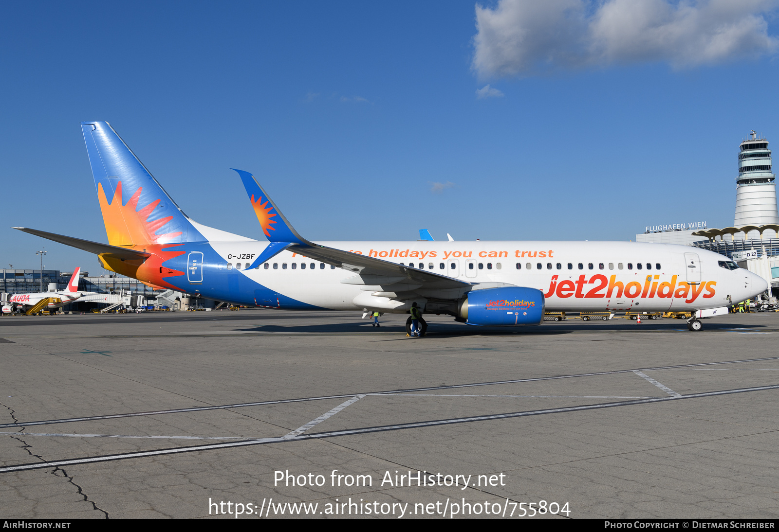 Aircraft Photo of G-JZBF | Boeing 737-8MG | Jet2 Holidays | AirHistory.net #755804