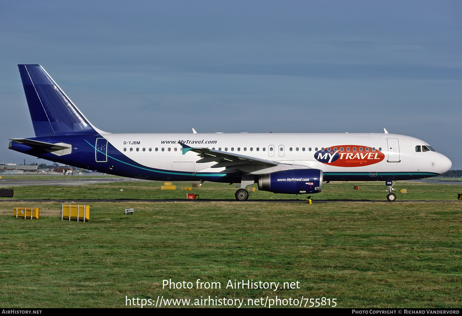 Aircraft Photo of G-YJBM | Airbus A320-231 | MyTravel Airways | AirHistory.net #755815