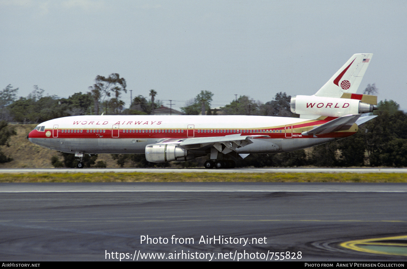 Aircraft Photo of N107WA | McDonnell Douglas DC-10-30CF | World Airways | AirHistory.net #755828