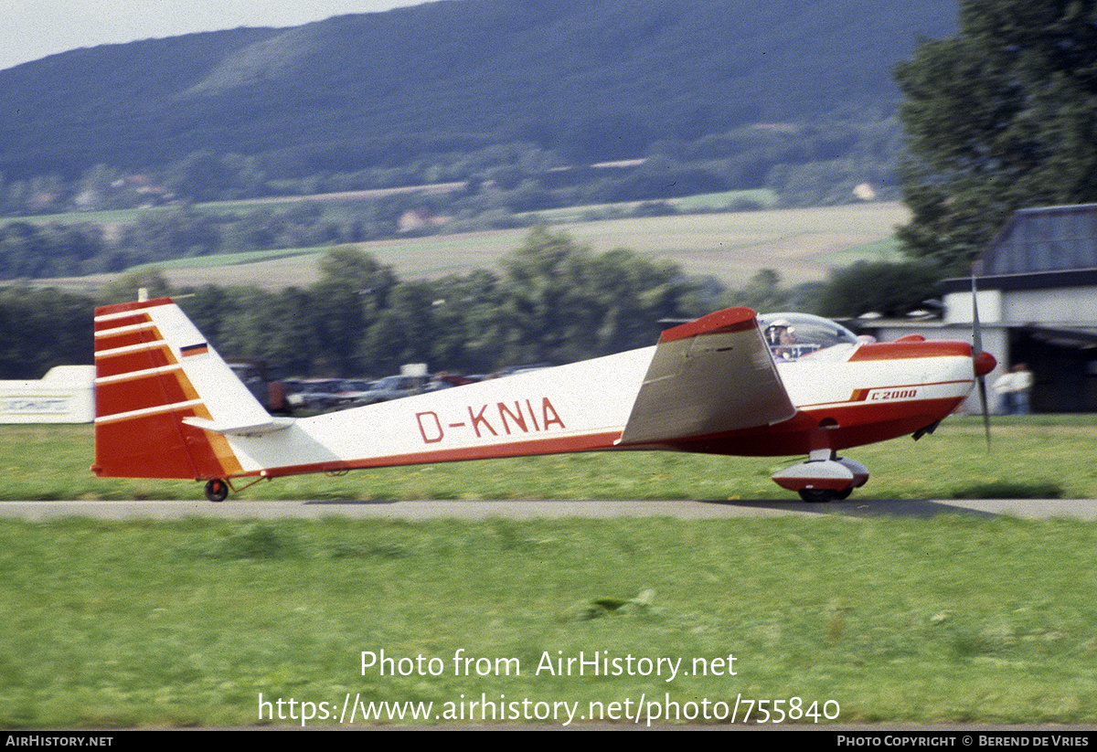 Aircraft Photo of D-KNIA | Scheibe SF-25C Falke 2000 | AirHistory.net #755840