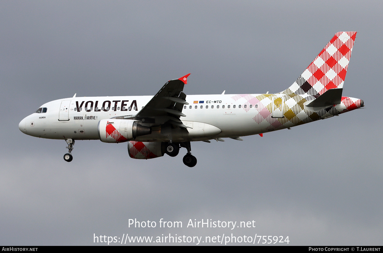 Aircraft Photo of EC-MTD | Airbus A319-111 | Volotea | AirHistory.net #755924