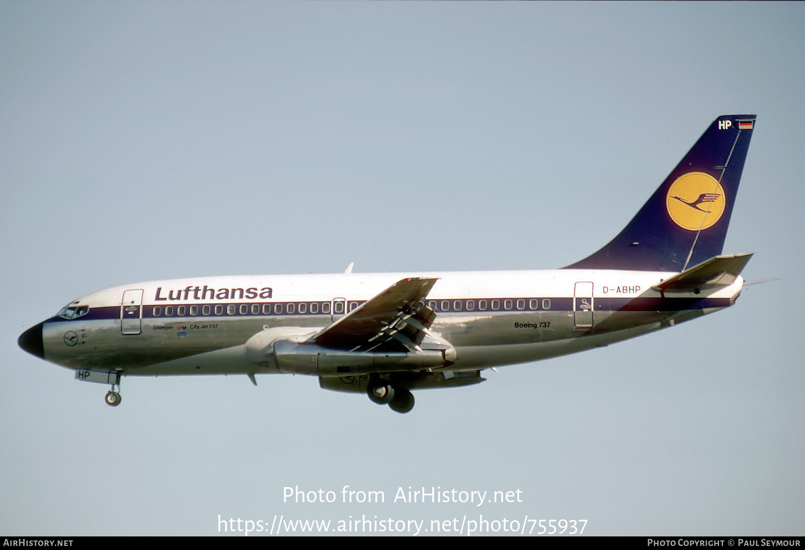 Aircraft Photo of D-ABHP | Boeing 737-230/Adv | Lufthansa | AirHistory.net #755937