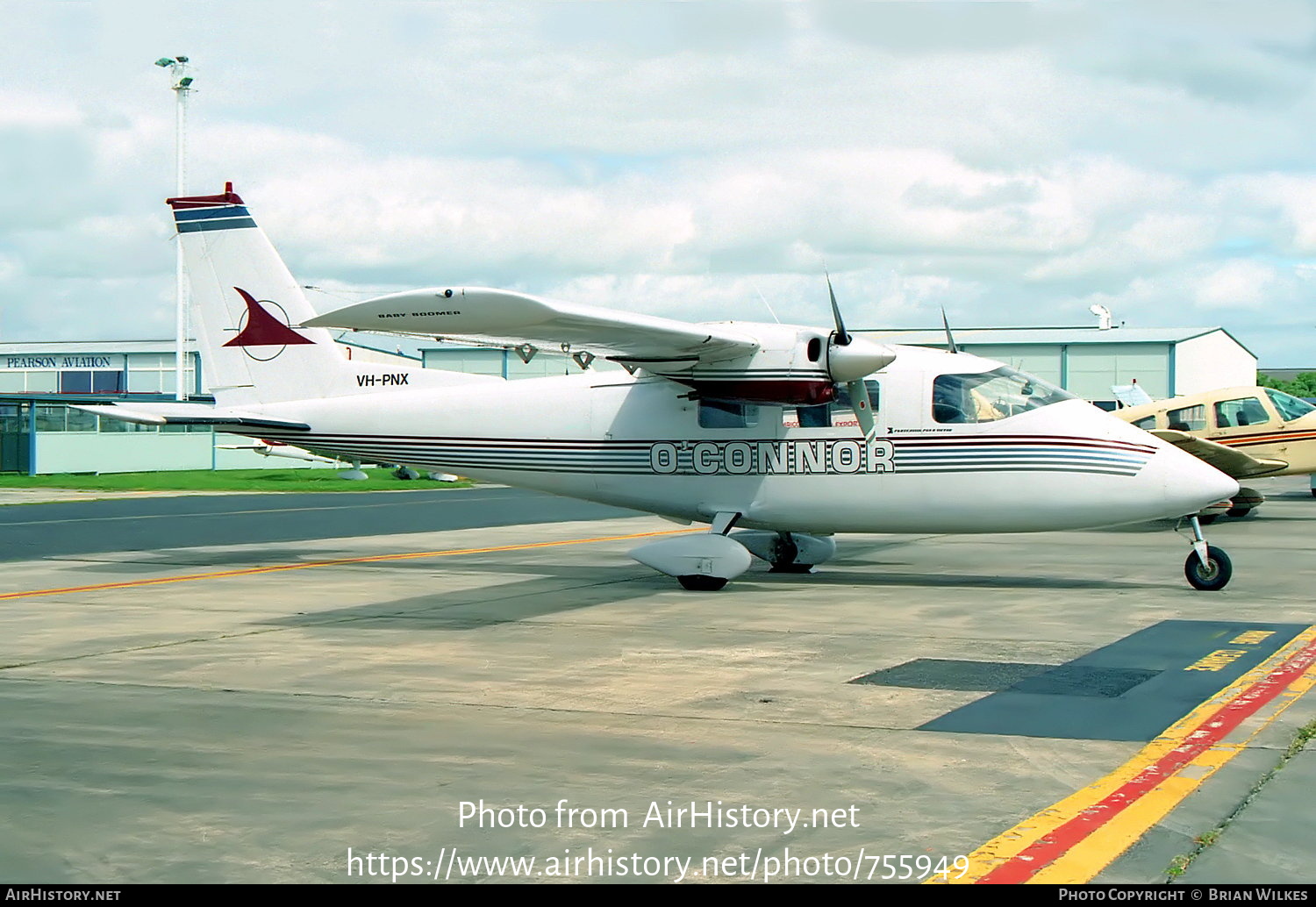 Aircraft Photo of VH-PNX | Partenavia P-68B | O'Connor Airlines | AirHistory.net #755949