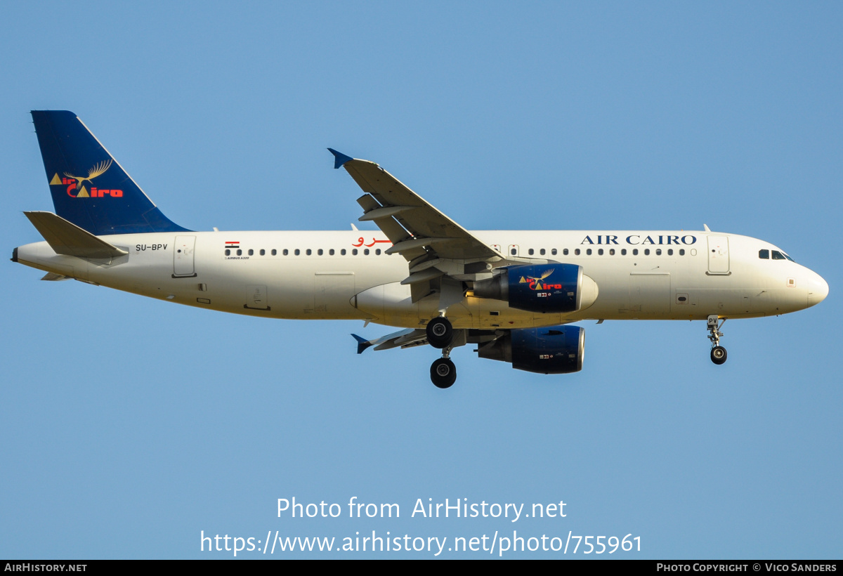 Aircraft Photo of SU-BPV | Airbus A320-214 | Air Cairo | AirHistory.net #755961