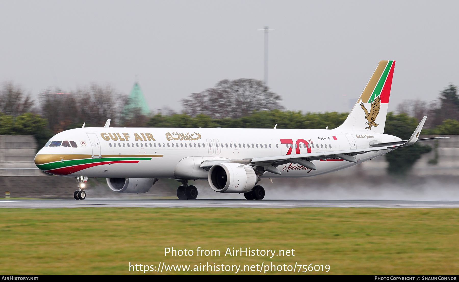 Aircraft Photo of A9C-XA | Airbus A321-253NX | Gulf Air | AirHistory.net #756019