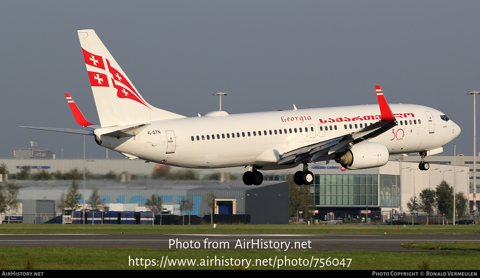 Aircraft Photo of 4L-GTN | Boeing 737-883 | Georgian Airways | AirHistory.net #756047