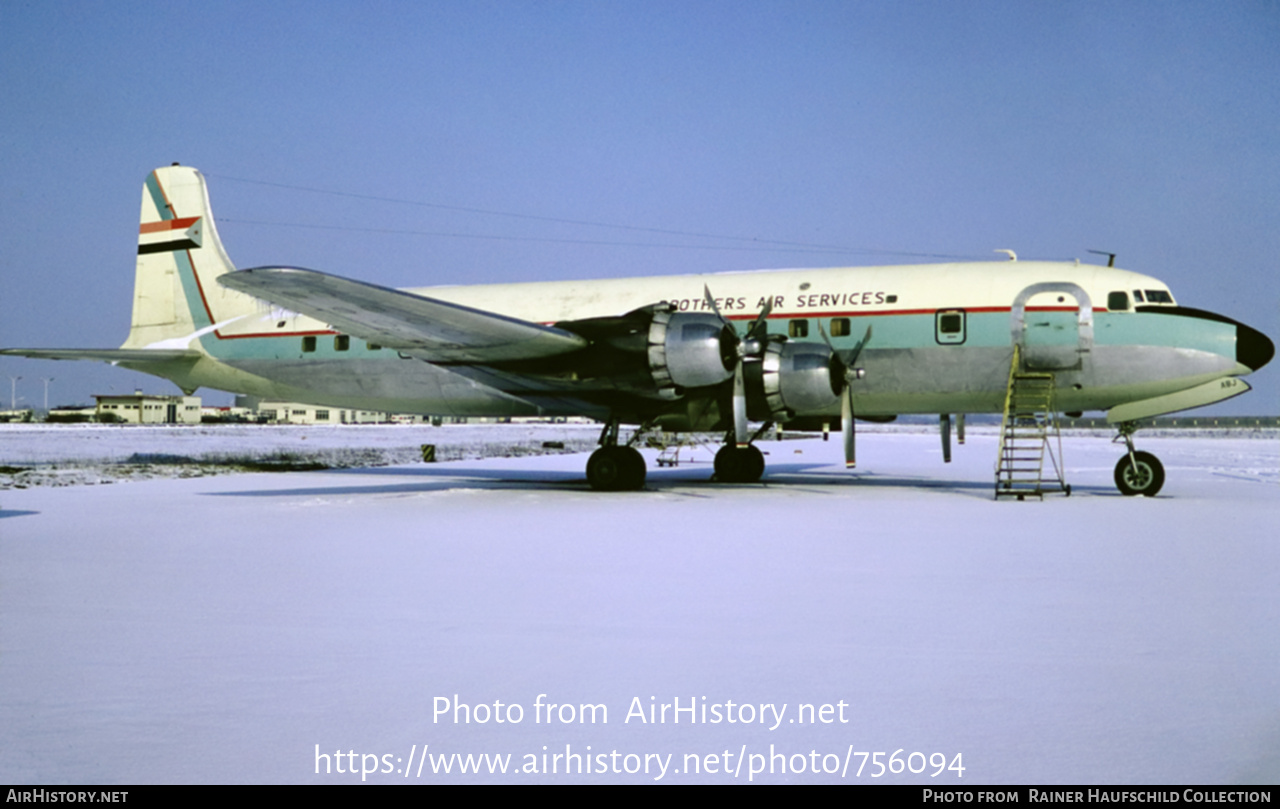 Aircraft Photo of 7O-ABJ | Douglas DC-6B | Brothers Air Services | AirHistory.net #756094