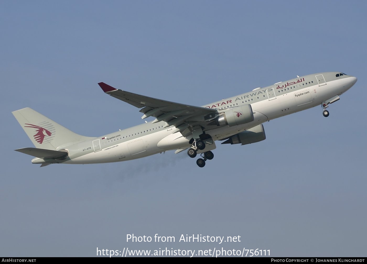 Aircraft Photo of A7-AFM | Airbus A330-202 | Qatar Airways | AirHistory.net #756111