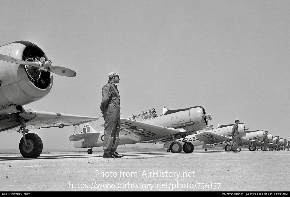 Aircraft Photo of 20441 / GO-441 | North American Harvard Mk4 | Canada - Air Force | AirHistory.net #756157