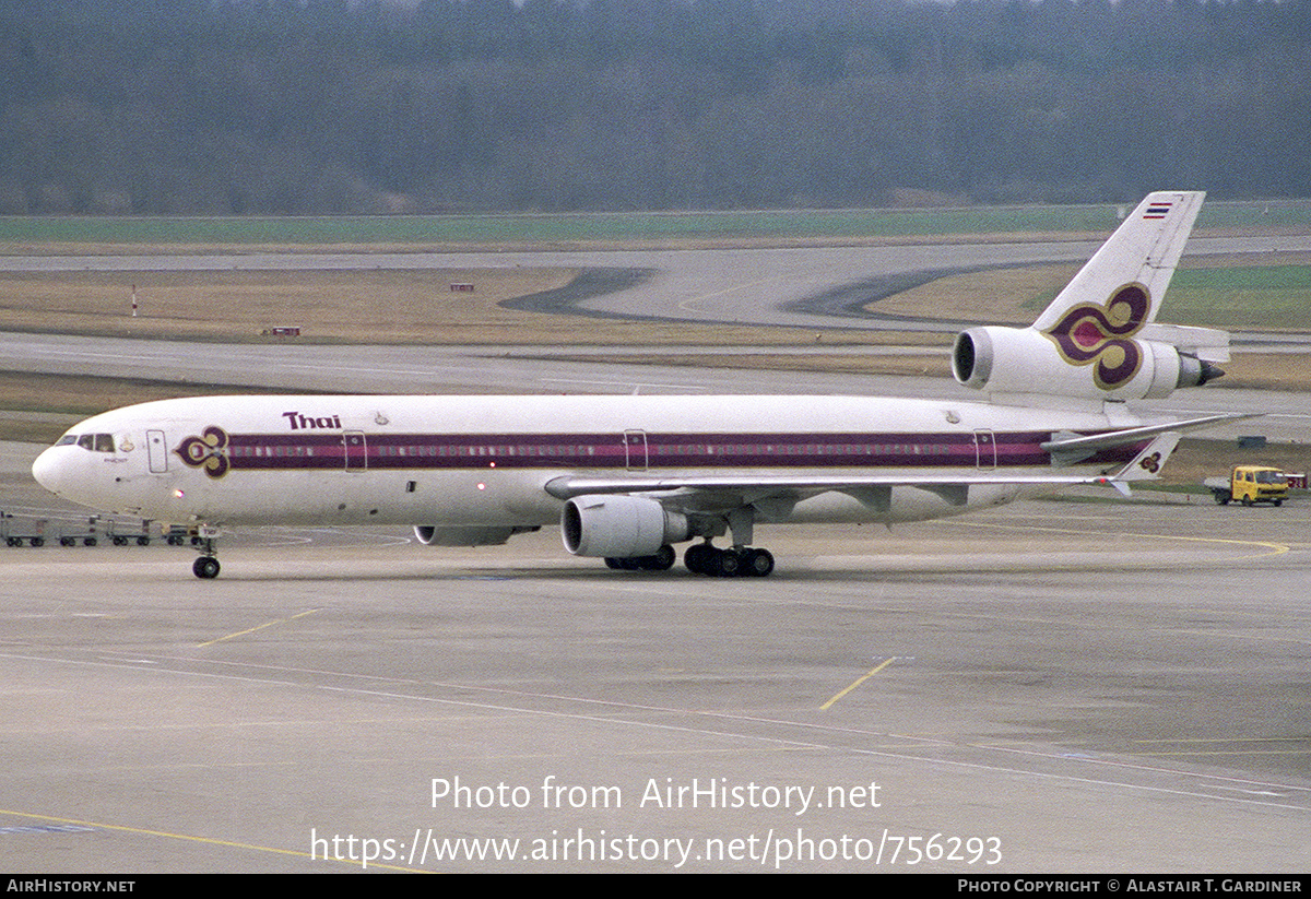 Aircraft Photo of HS-TMF | McDonnell Douglas MD-11 | Thai Airways International | AirHistory.net #756293