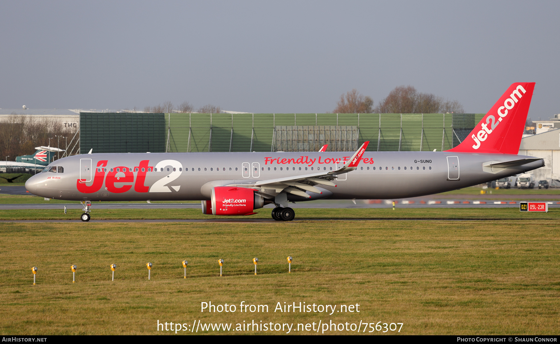 Aircraft Photo of G-SUNO | Airbus A321-251NX | Jet2 | AirHistory.net #756307