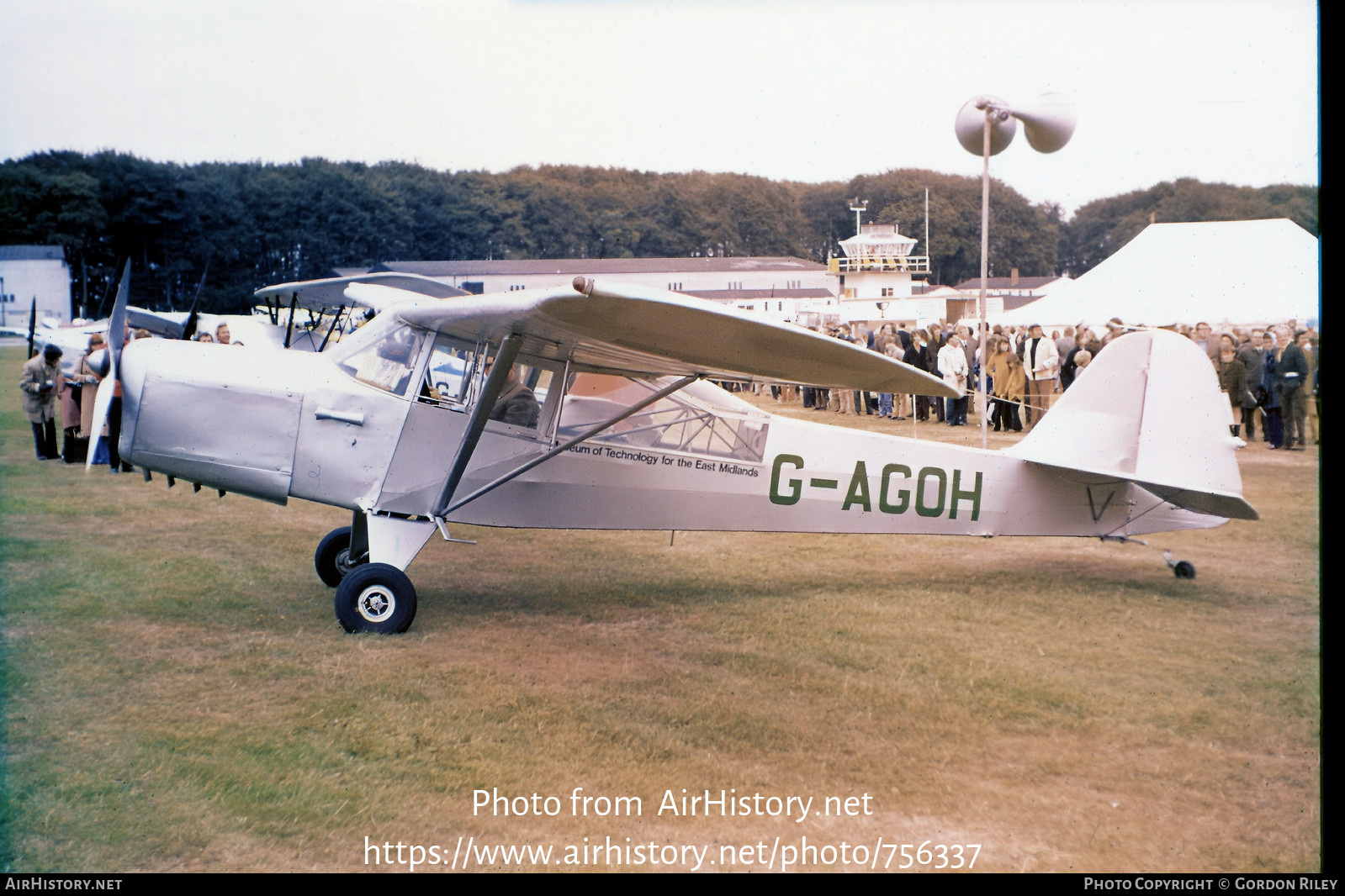 Aircraft Photo of G-AGOH | Taylorcraft J-1 Autocrat | Museum of Technology for the East Midlands | AirHistory.net #756337