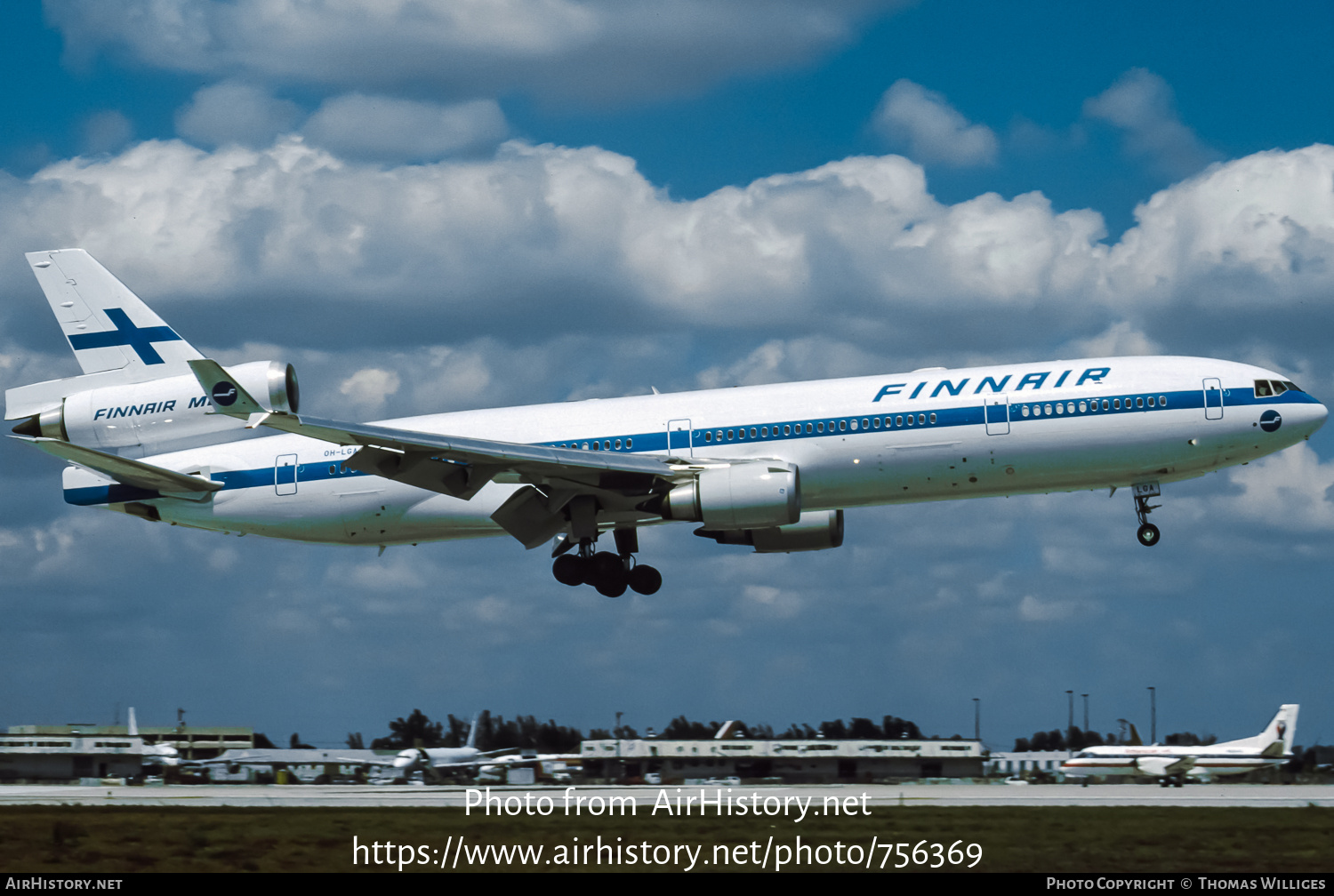 Aircraft Photo of OH-LGA | McDonnell Douglas MD-11 | Finnair | AirHistory.net #756369