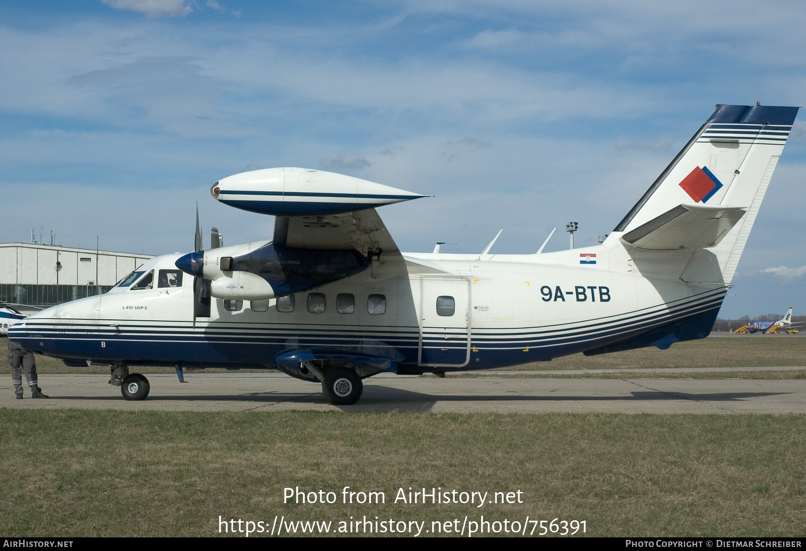 Aircraft Photo of 9A-BTB | Let L-410UVP-E3 Turbolet | Trade Air | AirHistory.net #756391