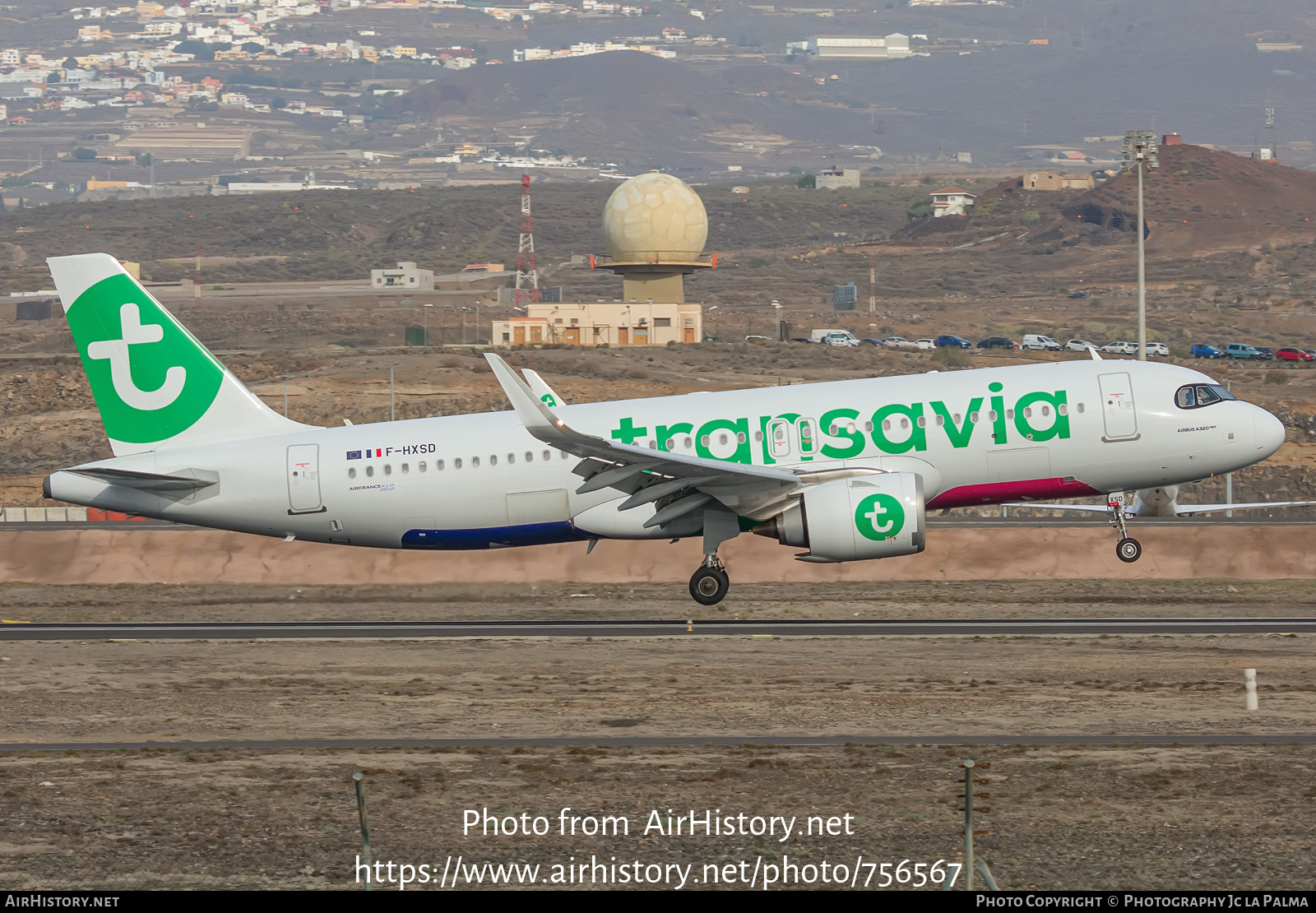 Aircraft Photo of F-HXSD | Airbus A320-252N | Transavia | AirHistory.net #756567