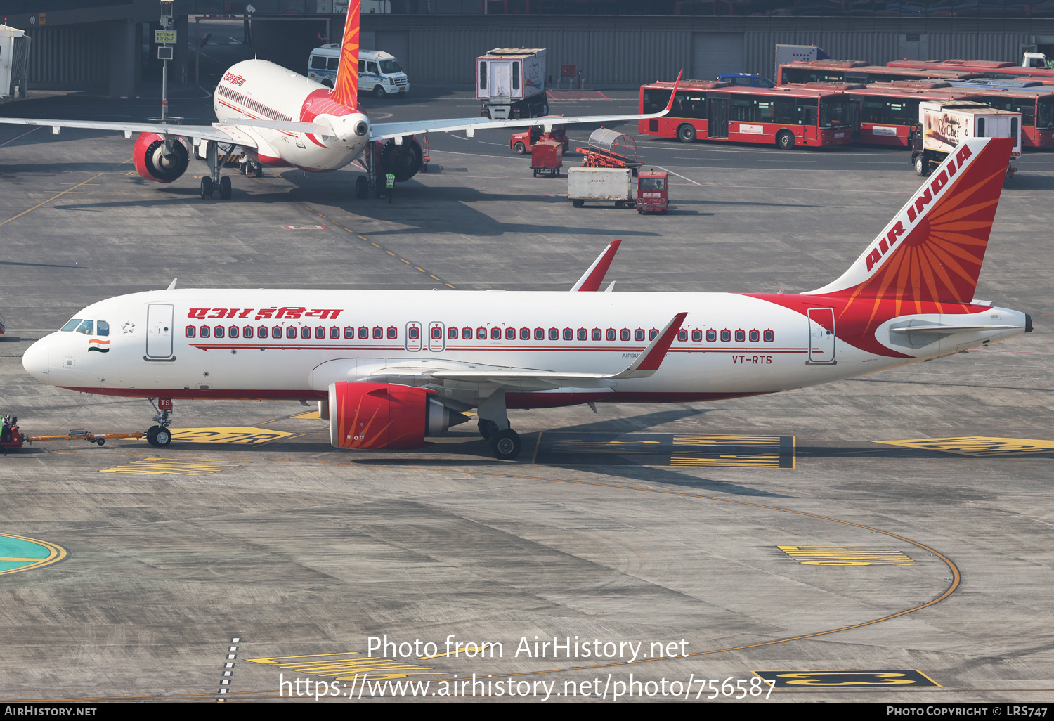 Aircraft Photo of VT-RTS | Airbus A320-251N | Air India | AirHistory.net #756587