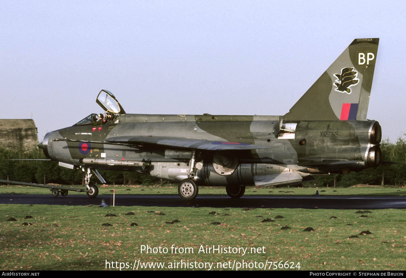 Aircraft Photo of XR753 | English Electric Lightning F6 | UK - Air Force | AirHistory.net #756624