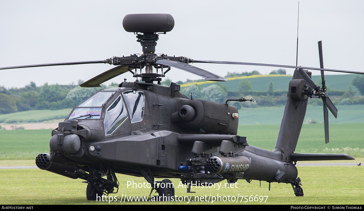 Aircraft Photo of ZJ223 | Westland WAH-64D Longbow Apache AH1 | UK - Army | AirHistory.net #756697