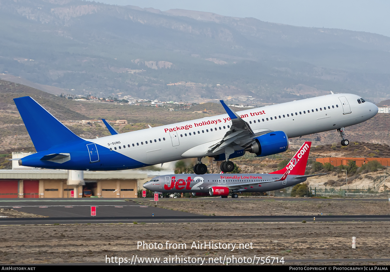 Aircraft Photo of G-SUNG | Airbus A321-251NX | Jet2 Holidays | AirHistory.net #756714