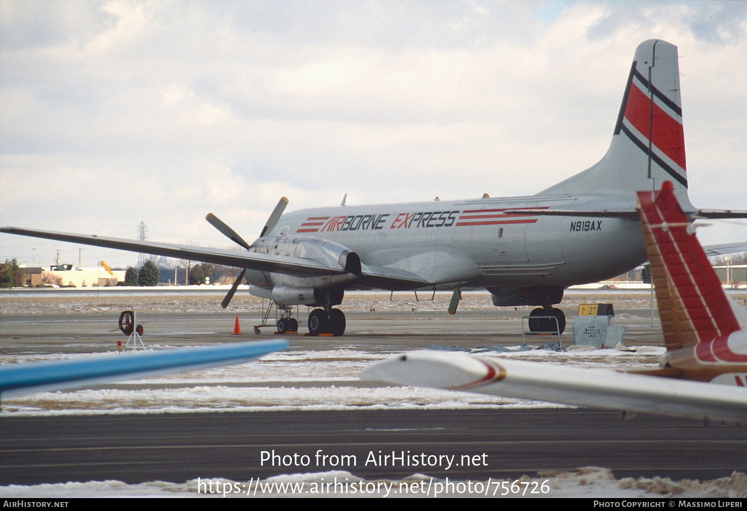 Aircraft Photo of N919AX | NAMC YS-11A-205(F) | Airborne Express | AirHistory.net #756726