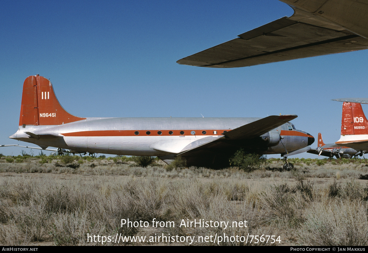 Aircraft Photo of N96451 | Douglas C-54S/AT Skymaster | Central Air Service | AirHistory.net #756754