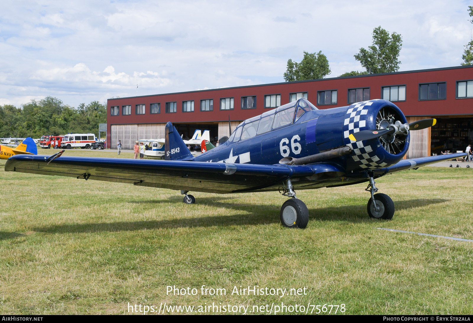 Aircraft Photo of D-FSIX / 52-8543 | North American T-6J Harvard Mk IV | USA - Navy | AirHistory.net #756778